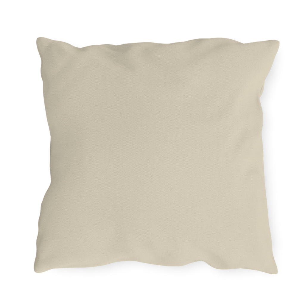 Custom Coordinates Pillow — Outdoor, Square (18″ × 18″)